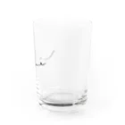 筆文字屋のしあわせ♡ Water Glass :right