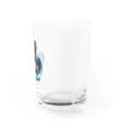 suke-maruruの小瓶の中のさかなクン Water Glass :right