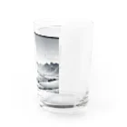 aICreationのモノクロの雪景色 Water Glass :right