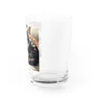 Ken17のソファのクッションの上で眠る猫 Water Glass :right