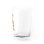 なべなべSHOPのくまのチャーリー Water Glass :right