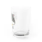 猫のミケランジェロのねこちゃんのグラス Water Glass :right