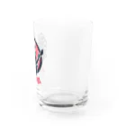 ロック堂のROCK GIRL Water Glass :right