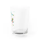 midoriの双子フラミンゴのパーティー Water Glass :right