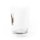 oniyanma64の子猫外を見る Water Glass :right