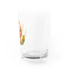 yielanggo007の輝く瞳女の子 Water Glass :right