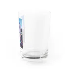 AQUAMETAVERSEの幻想的なお家アメジスト2846 Water Glass :right