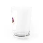 bittersweetの彩りハート銀河ペイント Water Glass :right