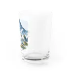 アミュペンのたくさんの美しい鳥たち Water Glass :right