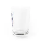 巫女スタぐらむの巫女姿のママ Water Glass :right