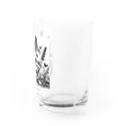 harumama04のシンプルにかわいいウサギのグッズ Water Glass :right