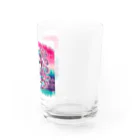 マヤーのキャットアイ Water Glass :right