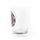 riotriffs_punksのサイケロゴ_2 Water Glass :right