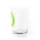 umajoの馬蹄（ホースシュー）Yellow Green Water Glass :right