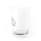 ganeshaのかわいい犬のバックグラウン Water Glass :right