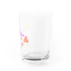 あすたんしょっぷのかわいいロゴふちなしver. Water Glass :right