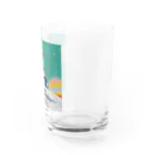 ERiMARi'SHOPのPoppin'エメラルドグリーン Water Glass :right