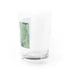 つぎのトリケラトプス　恐竜 Water Glass :right