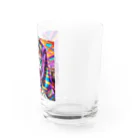 funny-itemsの一攫千金猫 Water Glass :right