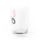 NIKORASU GOのMTBデザイン「RIDE」 Water Glass :right