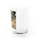nico251の光り輝く金色の夜 Water Glass :right