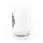 Saito Daichi【クリエイター】の『シビルミリタリーセルヴス』「チーム境」グッズ Water Glass :right