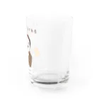 NIKORASU GOのユーモアビールデザイン「吾杯は麦酒である」 Water Glass :right