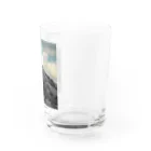 1000のモノクロ_丘 Water Glass :right