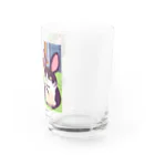 WhimsyWaresのうさぎ Water Glass :right