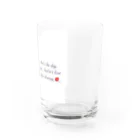 lyscollectionのメッセージ Water Glass :right