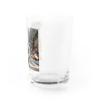 マシャのｐくんの冒険 Water Glass :right