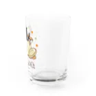 AckeeWolf Art Shopの猫の今日の隠れ家 Water Glass :right