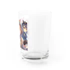 SWQAの猫パイロット仲間たち Water Glass :right