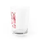 BeccaBeccaのピンク大好き Water Glass :right