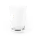 ジャックラッセルテリアのお店のなでなでおねがいします Water Glass :right