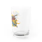 freehandの蜀の将軍・張飛 Water Glass :right