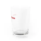 死死死=Dead By DeaDeadのAKKEMOODYGOD (Name Logo) Water Glass :right