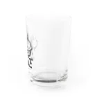 Dog-Ass ドッグアスのDogAss ヒョウ柄モノクロ Water Glass :right