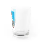 Ginger DesignsのPinupgirl with Pickup  truck Water Glass :right