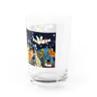 Kazusanの生きてるものの行進  夜 Water Glass :right