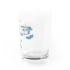 nanaqsaの獅子と牡丹 Water Glass :right