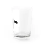 クリスタの尻尾が短い保護猫 たぬちゃん Water Glass :right