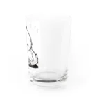 気ままの社長のあひるちゃん Water Glass :right