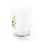 STARLOVE358のひまわりと三日月 Water Glass :right