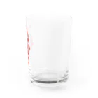 亜月の宝箱の蛇 (赤) Water Glass :right