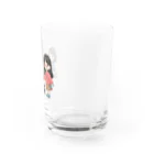 kazu_gのマメシバのつぶやき「ねぇ…散歩しようよ…」（濃色用） Water Glass :right