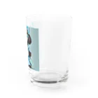 MsArtShopのESTJのトイプードル Water Glass :right