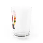 乾杯がーるずSHOPのKanpaiGirl「バーベQるガールちゃん」グラス Water Glass :right