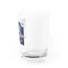 ねむねこのお店の猫耳少女 Water Glass :right