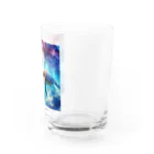 Mangetu2024の宇宙海（ウミガメ） Water Glass :right
